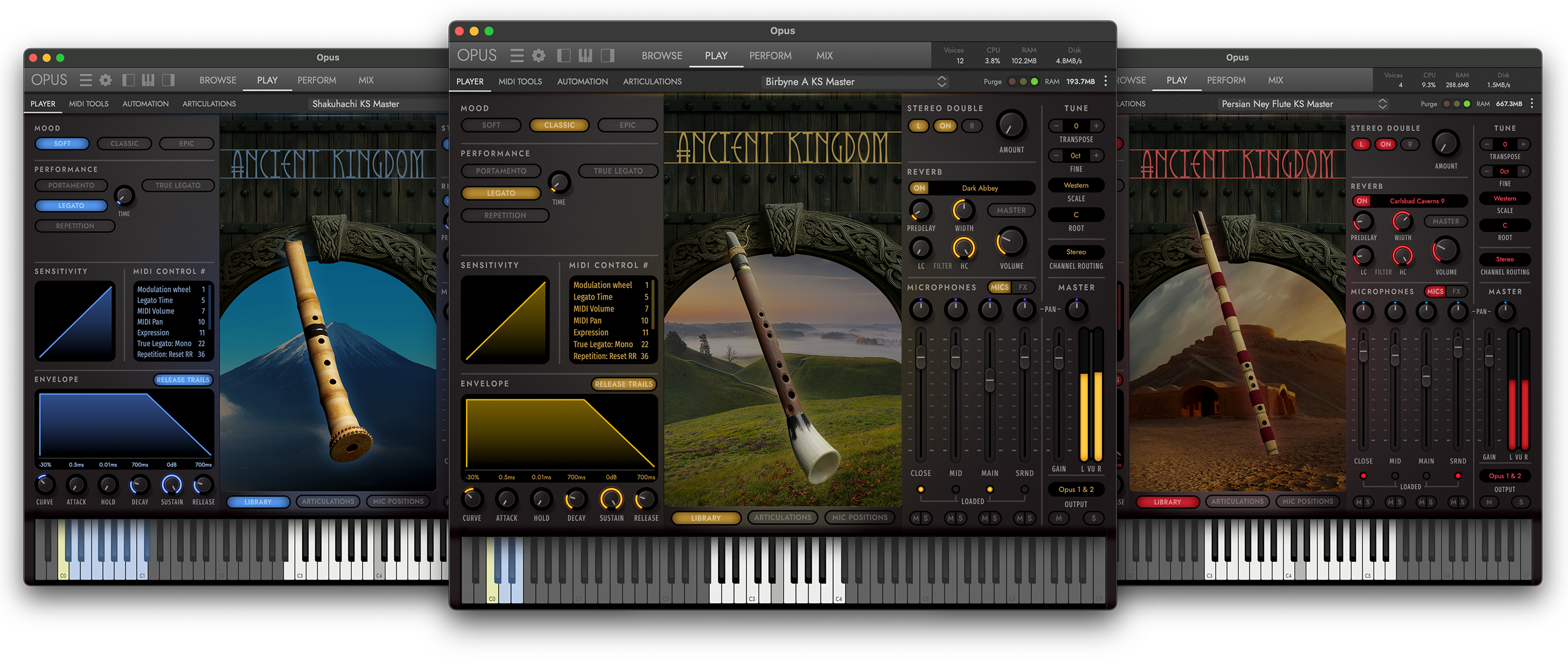Ancient Kingdom Interfaces